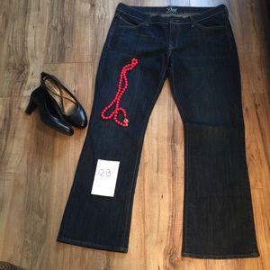 Old Navy Diva Bootcut Jean in Dark Wash